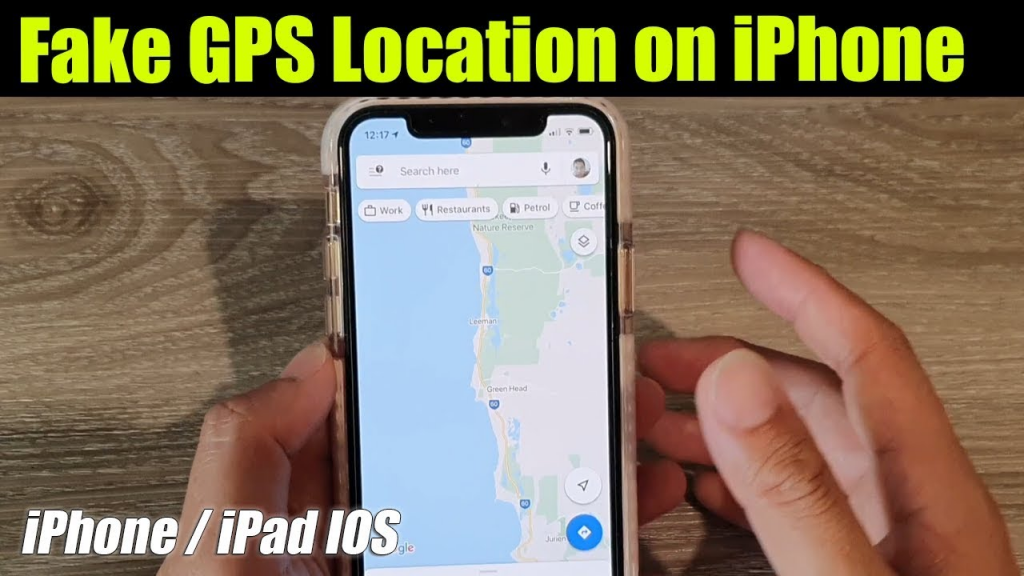 How can you change IOS and GPS Location on iphone